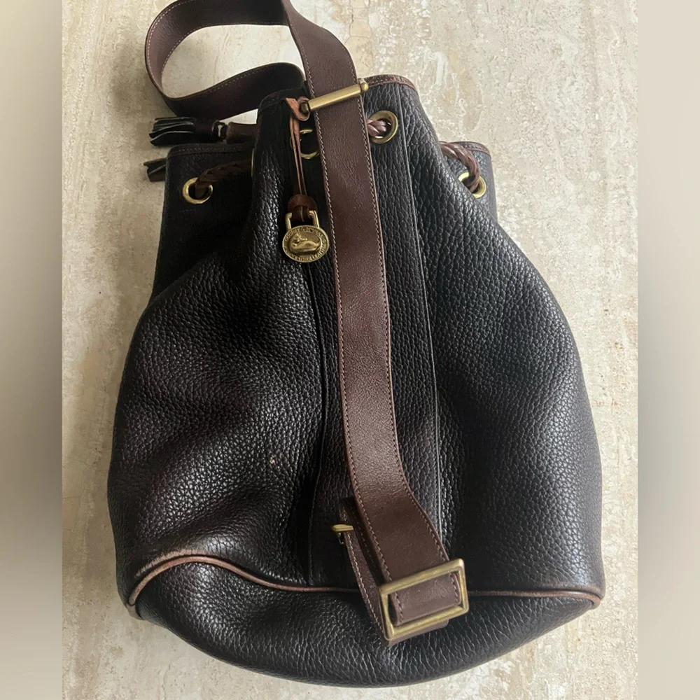 Dooney & Bourke Brown Bag Gold Hardware - Picture 4 of 15